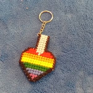 Rainbow keychain
